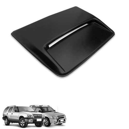 Scoop Entrada Ar S10 Blazer 1995 a 2011 Aplique de Capo Preto Scoop Entrada Ar S10 Blazer 1995 a 2011 Aplique de Capo Preto